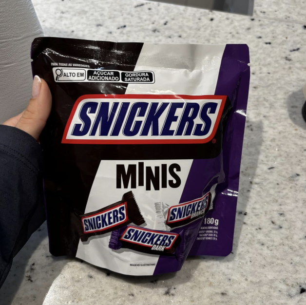 Chocolate Snickers Variedades Minis 180g