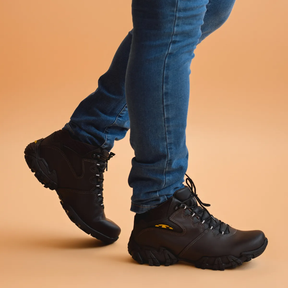 Bota Bull Terrier Bruce Masculina Original Couro Resistente