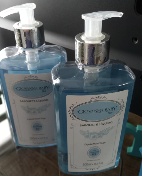 Giovanna Baby - Sabonete Líquido Antibacteriano Giovanna Baby 500Ml Blue
