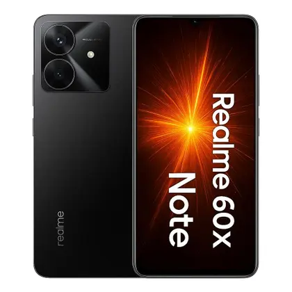 Smartphone Celular Realme Note 60x, 128GB 4GB RAM Tela 6,72 120Hz
