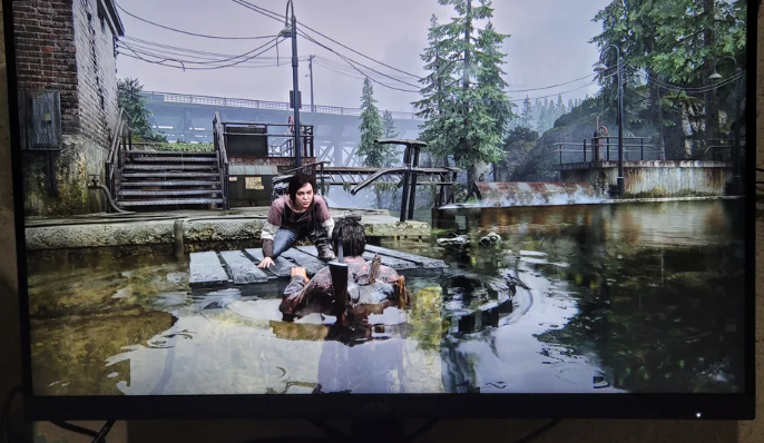 Monitor Gamer Aoc Agon Quad 27'' 180hz Base Ajustável Q27g4f Preto