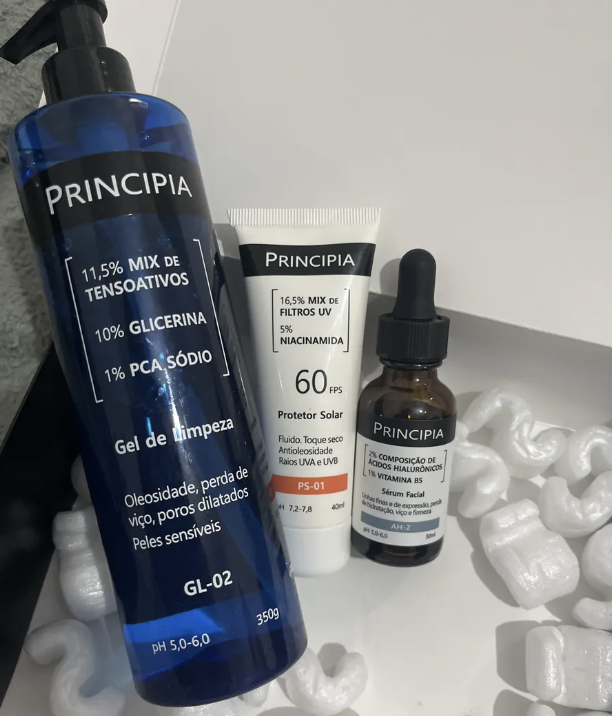 Principia Kit Primeira Rotina C/ Gl-02 Ah-2 Ps-01 Fps60