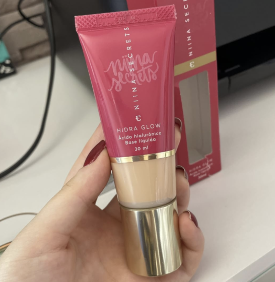 Base Líquida Niina Secrets Hidra Glow Cor 13 30ml