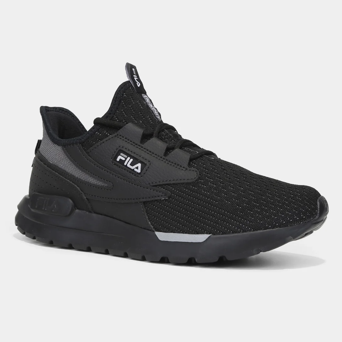 Tênis Fila Tr-knit Masculino - Preto Branco