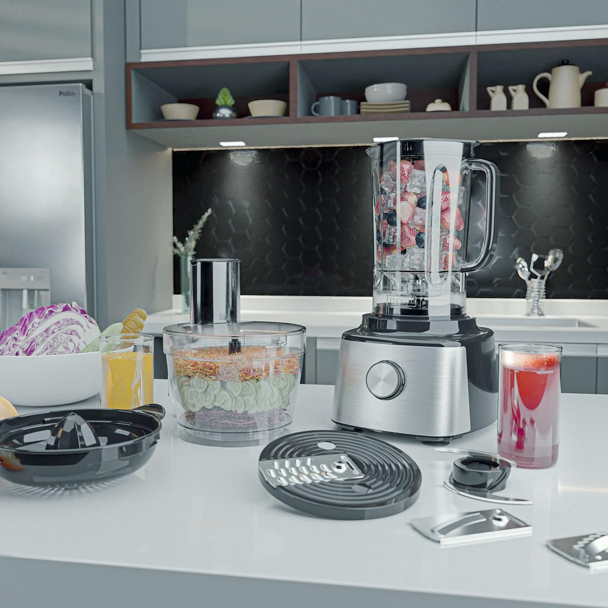 Multiprocessador Britânia 5 em 1 BMP2000 1300W 220V