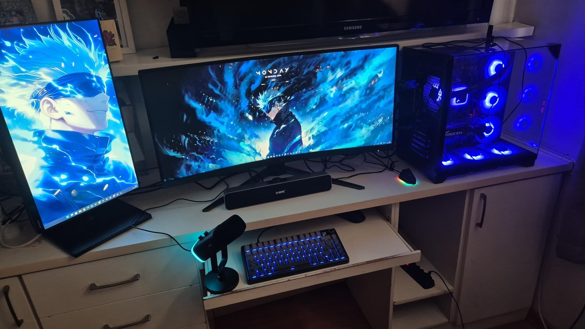 Monitor Gamer Curvo AOC AGON QUAD 34" Ultrawide WQHD 180Hz 0,5ms Base Ajustável U34G4C