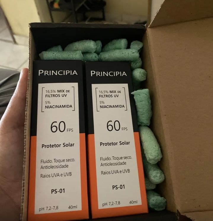 Principia Kit Protetor Solar Facial Ps-01 Fps60