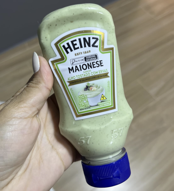 Heinz Maionese Alho Tostado com Ervas 215G