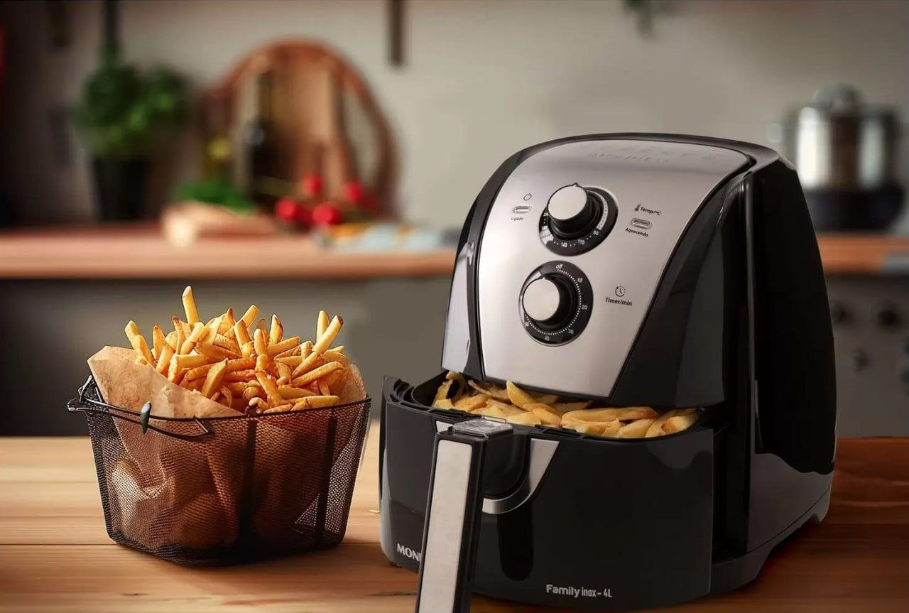 Fritadeira Sem Óleo Air Fryer 4l Mondial 1500W AFN-40-BFT