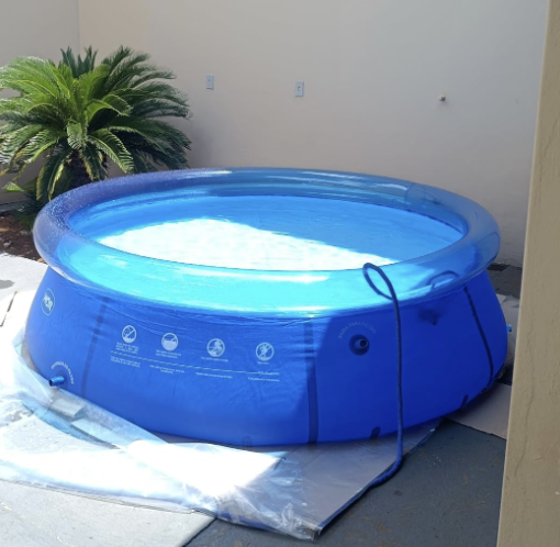 Mor - Piscina Inflável 2.400 Litros