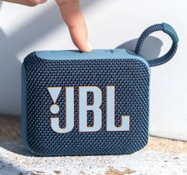 JBL, Caixa de Som, Go 4, Bluetooth, Portátil, Auracast, À Prova D'água e Poeira - Preta