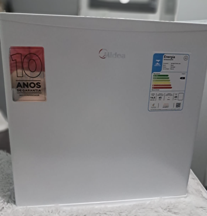 Frigobar, 45L, Branco, 110V, Midea