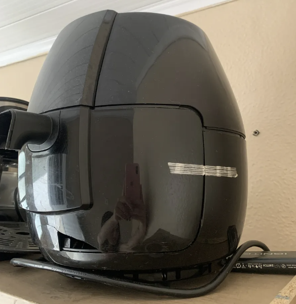 Airfryer Digital Gadnic 4l 1400w Painel Touch Preta Antiaderente Airf0003a