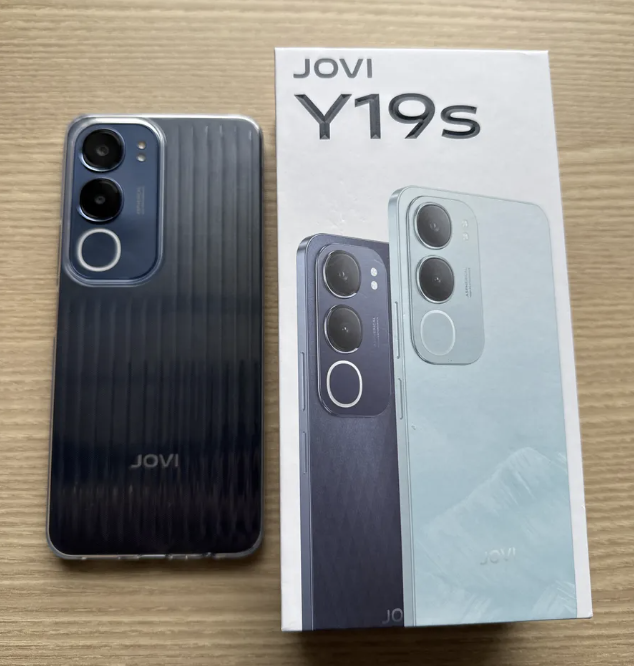 Smartphone JOVI Y19s 256gb, 4 4gb Ram Turbo, Câmera 50mp, Bateria 5500mah, Carregamento 15w, Tela 90hz - Azul Glacial