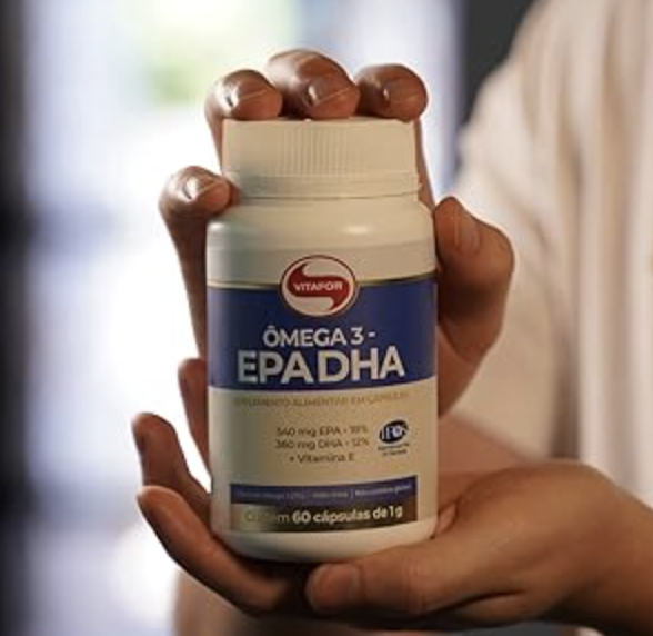 Ômega 3 EPA DHA 1g (120 Caps), VitaFor