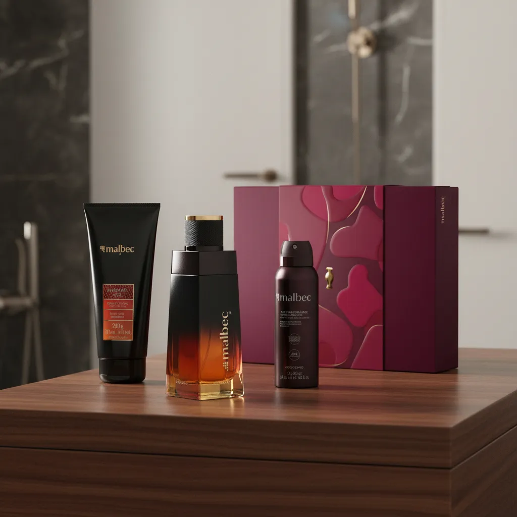 O Boticário Malbec X Presente (3 Itens)