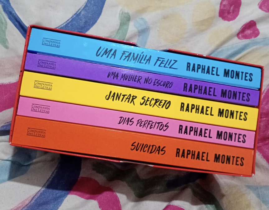 Box Raphael Montes: 5 romances
