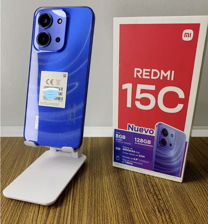 Smartphone Xiaomi REDMI 15C 256GB/8GB, 128GB/6GB, 128GB/4GB LANÇAMENTO 2025 Nota Fiscal