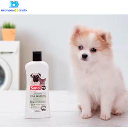 Shampoo Cachorro e Gato Pele Sensível - Sanol Dog 500ml 