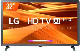 Smart TV LED 32" HD LG 32LM621CBSB.A, 3 HDMI, 2 USB, Bluetooth, Wi-Fi, Active HDR, ThinQ AI