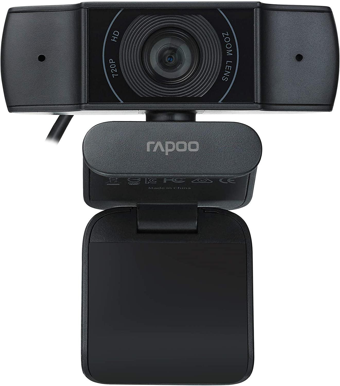 Rapoo Webcam HD 720P Mic sem Ruídos 5 Anos de Garantia C200 - RA015