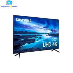 [APP]Smart TV 50" UHD Samsung 4k 50AU7700 Processador Crystal 4k Tela Sem Limites Visual Livre de Cabos Alexa Built In