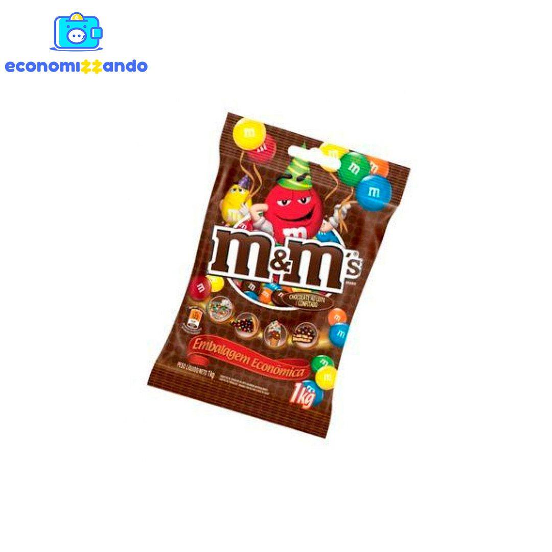 M&M Confeito Chocolate 1kg