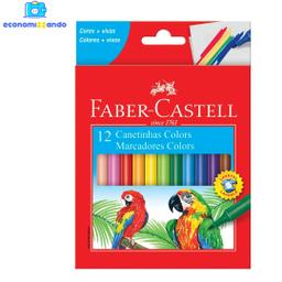Canetinha Hidrográfica, Faber-Castell 12 cores