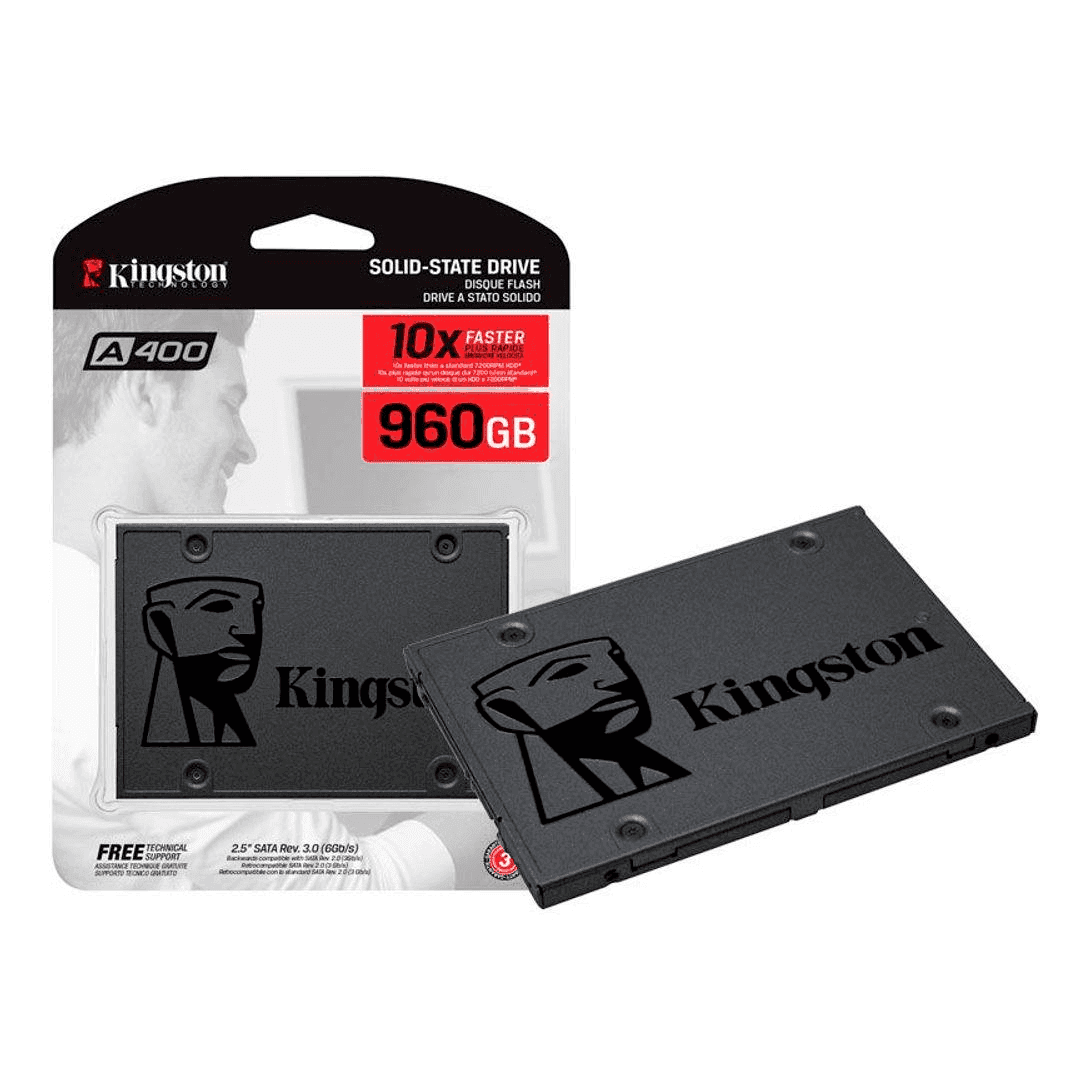 SSD 960GB Kingston A400 SATA III